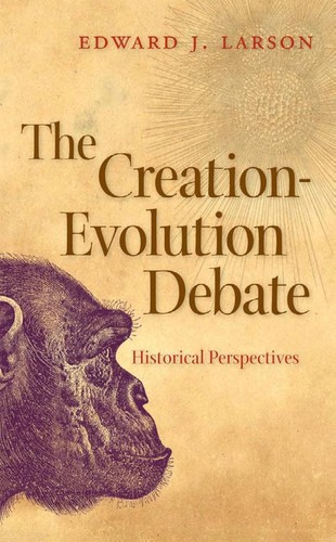 Cover for The creation-evolution debate