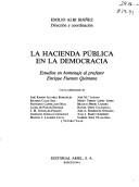 Cover for La hacienda pública en la democracia