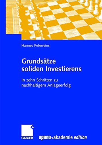 Cover for Grundsätze soliden Investierens