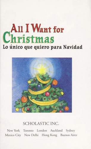 Cover for All I want for Christmas =