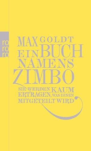 Cover for Ein Buch namens Zimbo