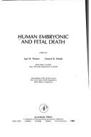 Cover for Human embryonic and fetal death