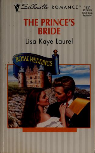 Cover for The prince's bride.