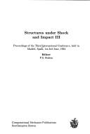 Cover for Structures Under Shock and Impact III