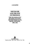 Cover for Nietzsche and the end of freedom