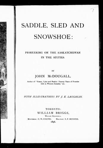 Cover for Saddle, sled and snowshoe