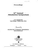 Cover for Proceedings 32nd Annual Simulation Symposium