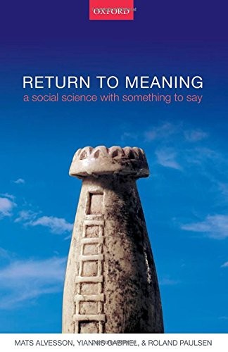 Cover for Return to Meaning
