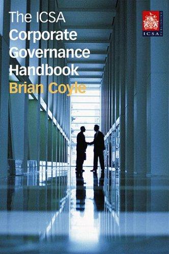Cover for The Icsa Corporate Governance Handbook