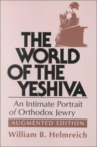 Cover for The World of the Yeshiva