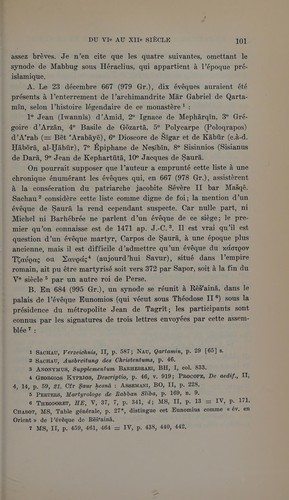 Cover for Le couvent de Barṣaumā et le Patriarcat jacobite d'Antioche et de Syrie