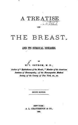 Cover for A Treatise on the Breast, and Its Surgical Diseases