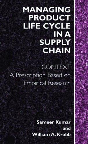 Cover for Managing Product Life Cycle in a Supply Chain Context