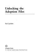 Cover for Unlocking the adoption files