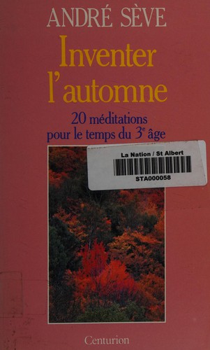 Cover for Inventer l'automne