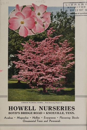 Cover for Howell Nurseries
