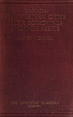 Cover for Canada.  The western cities