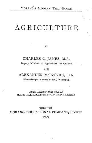 Cover for Agriculture