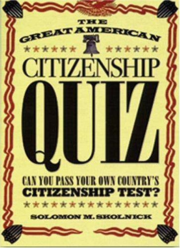 Cover for The Great American Citizenship Quiz
