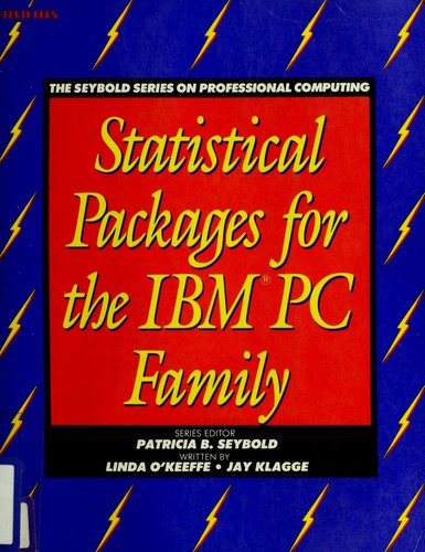 Cover for Statistical packages for the IBM PC family