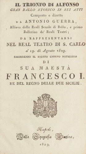 Cover for Il trionfo di Alfonso