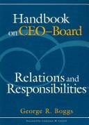 Cover for Handbook on CEO-Board Relations and Responsibilities