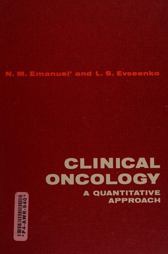 Cover for Clinical oncology
