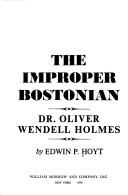 Cover for The improper Bostonian