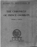 Cover for Chronicles of Prince Osorkin