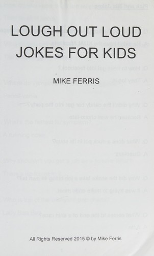 Cover for Laugh out loud jokes for kids