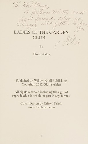 Cover for Ladies of the garden club