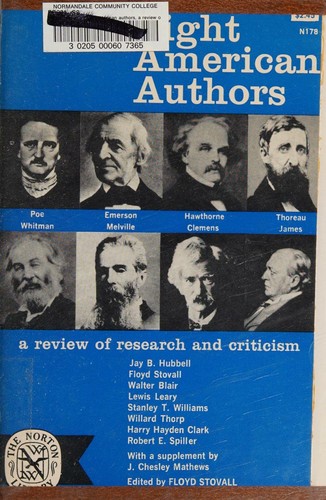 Cover for Eight American Authors (Norton N176)