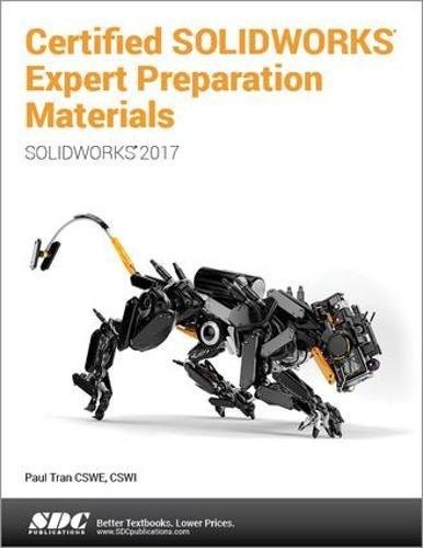 Cover for Certified SOLIDWORKS Expert Preparation Materials (SOLIDWORKS 2017)