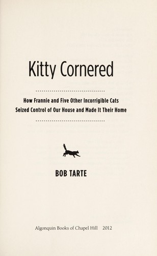 Cover for Kitty cornered