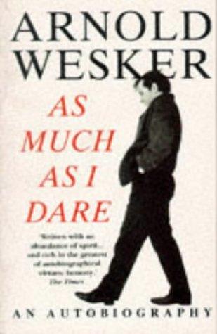 Cover for As Much as I Dare