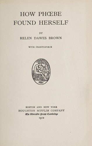 Cover for How Phoebe found herself