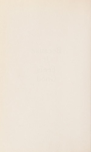 Cover for Because it feels good