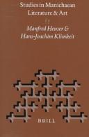 Cover for Studies in Manichaean literature and art