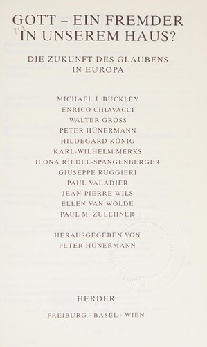 Cover for Gott