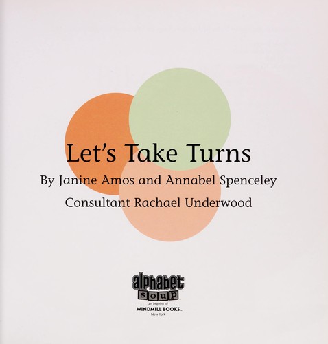 Cover for Let's take turns