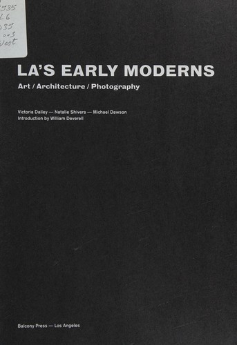 Cover for LA's early moderns