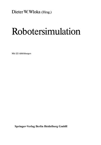 Cover for Robotersimulation