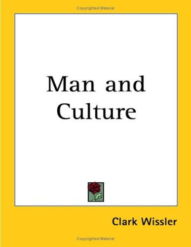 Cover for Man And Culture