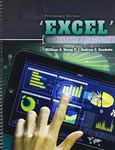 Cover for Excel' in Business Analytics