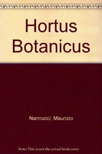 Cover for Hortus botanicus