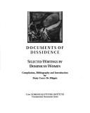 Cover for Documents of dissidence