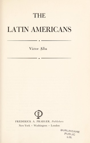 Cover for The Latin Americans.