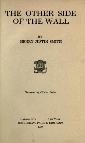 Cover for The other side of the wall