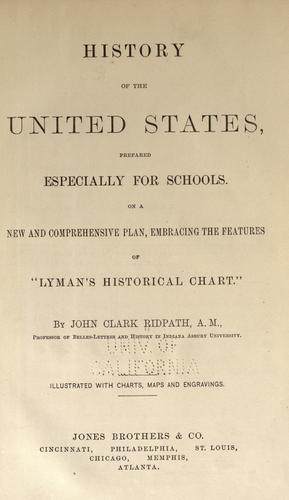 Cover for History of the United States