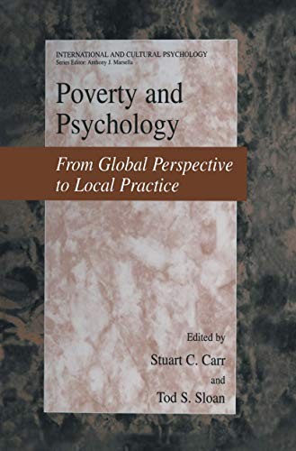 Cover for Poverty and Psychology